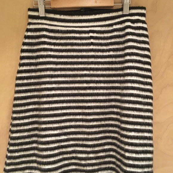 NWT Anthropologie Maeve Cozy Knit Striped Skirt - Picture 6 of 7